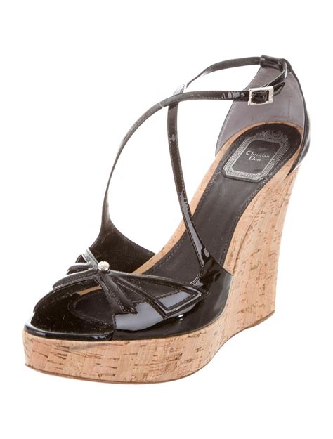 christian Dior wedges